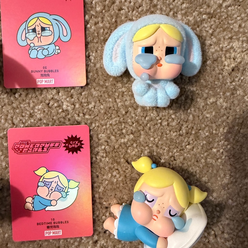 Pop Mart Powerpuff Girls x Crybaby Figurines - Picture 7 of 9